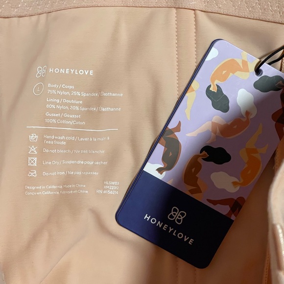 New with Tags HoneyLove SuperPower Short L - Picture 4 of 4